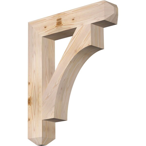 Ekena Millwork Westlake Craftsman Smooth Bracket, Douglas Fir, 5 1/2"W x 30"D x 36"H BKT06X30X36WTL04SDF - main